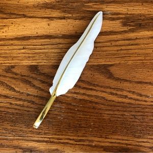 Anthropologie Feather Bottle Opener